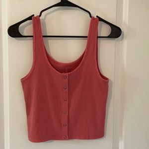 cropped american eagle tank top